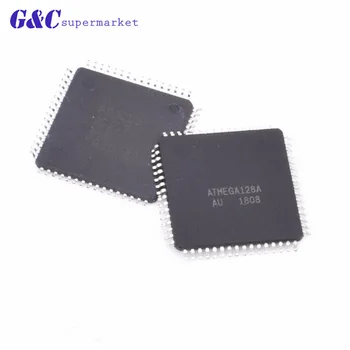 10 VNT ATMEGA128A-AS ATMEGA128A ATMEGA128 8-bitų Mikrovaldiklis su 128K Bitais-Sistema-Programuojamas 