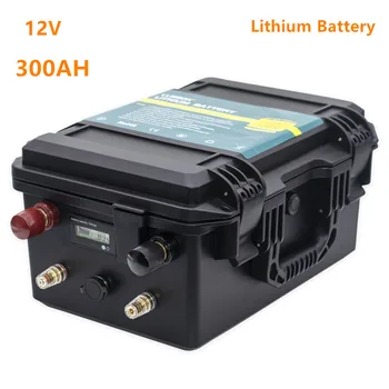 12V 300AH ličio baterija 12V Vandeniui ličio baterija 300AH Valties sraigtas, inverter ，Saulės energijos, kemperiai