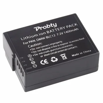 1pcs PROBTY NT-BLC12 NT BLC12 Baterija + Įkroviklio rinkinys, skirtas Panasonic DMC GH2 G5 G6 V-LUX4 DMC-GH2 FZ1000 FZ200 DMC-G7 DMC-G85