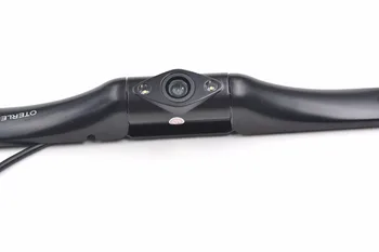 2017 m. Naujų ES RU Licenciją Plokštės Rėmas vaizdo Kameros Vandeniui CMD Galinio vaizdo kamera PAL NTSC 2 LED Atsarginė Kamera, Parkavimo Pagalba