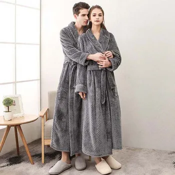 2020 M. Žiemos Nightgowns Chalatas Moterims Šiltas Storas Naktį Chalatai Sleepwear Vonia, Chalatas, Moterų Pižama Rudenį Homewear Ponios