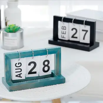 2020 Mados Stalas Medienos Kalendorius Biuro Ir Namų Stalo Apdailos Rankinis, Stalo Calendario Sumalti Raštinės Reikmenys Geriausia Gimtadienio Dovana