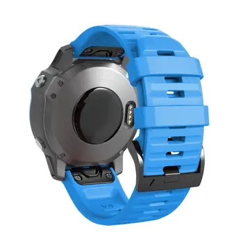 26 22mm Watchband Garmin Fenix 6 6X Pro 5 5X Plius /3HR Silikono Juosta Fenix5 6 935 Žiūrėti Greito Atleidimo Easyfit Riešo Dirželis