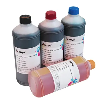 4 spalvų Aomya CISS DYE Ink Suderinama HP950/951 designjet 8100/8600 spausdintuvai, 1000ml/color