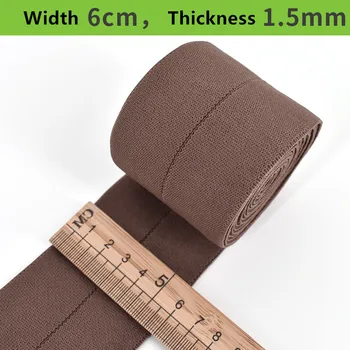6cm minkšta ir elastinga sustorėjimas importuojama dvigubai laisvas diržas drabužių priedai gumos juosta apatiniai apvadu juosmens elastinga juosta