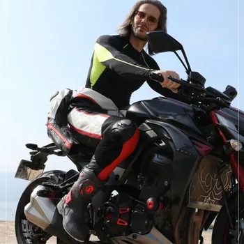 ARCX Motociklo Batai Aukštos Kokybės Odos Motokroso Batai Moto Vandeniui Batai, Bateliai Vyrai Motociklo Jojimo Batai Botas