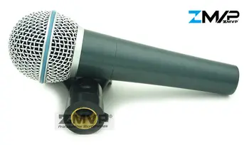 Aukštos Kokybės profesionalią BETA58A Super Cardioid BETA Dinaminis Laidinis Mikrofonas 58A Mic Veiklos Live Vokalas Karaoke Etapas
