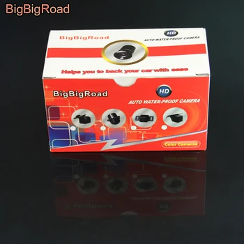 BigBigRoad Automobilio Galinio vaizdo Stovėjimo Kameros Adapteris Jungties Laido 40 kaiščiai Nissan Skyline HV37 HNV37 YV37 ZV37~2019