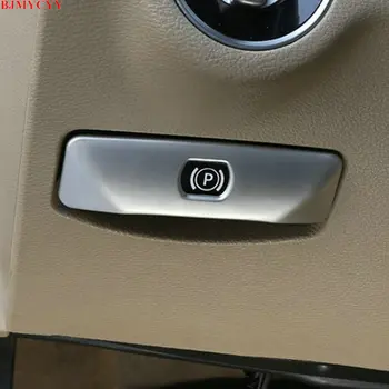 BJMYCYY Automobilių elektroninių rankinio stabdžio mygtukas ABS dekoratyvinis skydas pleistras Mercedes Benz W204 C E W212 GLK 2008-