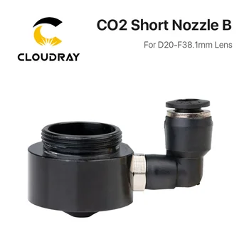 Cloudray Oro Antgalis N02 už Dia.20 FL38.1 Objektyvas CO2 Trumpas Antgalis B su Montavimo Lazerio Galvutė ne CO2 Lazerio Pjovimo Mašina
