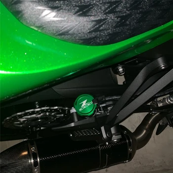 CNC Aliuminio Galinės ir Priekinės Stabdžių Skysčio Cilindro Dangtelis Rezervuaro Dangtelis KAWASAKI Z1000 Z 1000-2021 naujas motociklo priedai