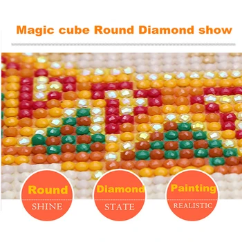 DPF diamond tapybos kryželiu elnias diamond siuvinėjimo amatų diamond mozaikos rinkinys kvadratinių/apvalus kalnų krištolas namų dekoro