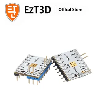 EZT3D 3D Spausdintuvas TMC2209 Stepper Motor Driver Dalys V3 V3.0 Chip Išjungti Įtampos 5.5 v 256 su Heatsink Suderinama