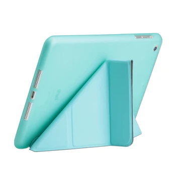 Flip Case for iPad Mini 5 Atveju, GOLP PU Odos Ultra Plonas+ Minkštos TPU Atgal Smart Cover 