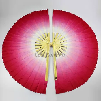 Gradiento spalvos bambuko magnolija dvigubo ventiliatoriaus Pagalba mulan ventiliatorius chi rezultatus viena pora