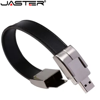 JASTER USB flash drive 64gb Odos metalo paketų prižiūrėtojų raktinę Pendrive creativo 32gb 16gb 8gb 4gb usb2.0 Riešo juostos