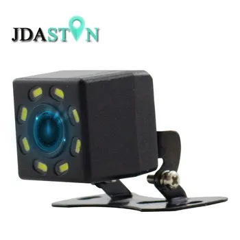 JDASTON HD 8 Led Automobilio Galinio vaizdo Kamera, Naktinio Matymo, Universalus Reverse galinio vaizdo Kamera 170 Plataus Kampo Automobilių Atsarginės automobilio Parkavimo Kamera
