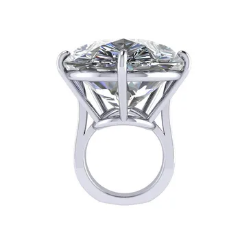 JoiasHome prabanga 925 sidabro žiedas su krištolo skaidrumo žąsies kiaušinio formos paprasta moteris žiedas draugei naujųjų metų dovana