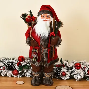 Juokingas Kalėdų Senelio Lėlės Chirstmas Medžio Karolius, Namų Puošybai Slidinėjimo Kalėdų Senelis, Kalėdų Papuošalai Naujųjų Metų Dovana