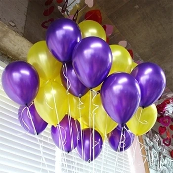 Karšto Pardavimo 100vnt 10Inch 1.5 g Gimtadieniu Vestuves Lateksiniai Balionai Spalvinga Šalies Oro Pripučiami Ballon Vaikai Balon Prekes