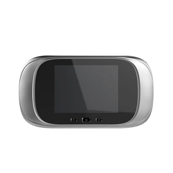 LCD Spalvotas Ekranas Skaitmeninis Doorbell 90 Laipsnių Durys Akių Skambinti Elektroninės Durų Akutė Kamera Viewer Lauko Durų Varpelis