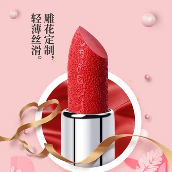 Lūpų dažai Išskirti Modelius Kinų Stiliaus Lūpų Karotino Lūpų Grožio Makiažas Drėgnų Lūpų žr. Spalvų Makiažas
