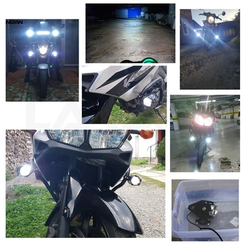 Motociklo LED Žibintų Motociklą Vairavimo Dėmesio Rūko Vietoje Galvos Šviesos Lempos BMW F850GS F750GS F 850 GS 2018 2019
