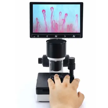 Nailfold Kapiliarų Mikrocirkuliaciją Jutiklis Skaitmeninis Mikroskopas Kraujo Mikrocirkuliaciją Priemonė LCD Ekranas Neprivaloma