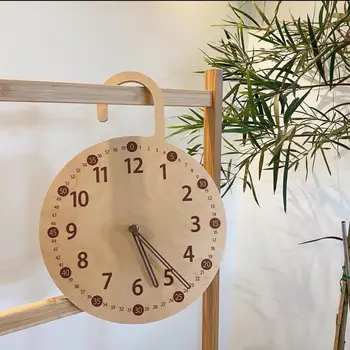 Naujas Eashion Šiaurės Stiliaus Mediniai Išjungti Sienos Kabo Laikrodis Vaikas Miegamojo Namų Dekoro Miegamojo Kambarį Dekoratyvinių Laikrodis