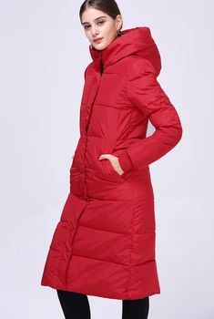 Naujas Moterų didelio dydžio sustorėjimas Sustans Gobtuvu, užtrauktukas Medvilnės drabužius Moterų Žiemos Paltai