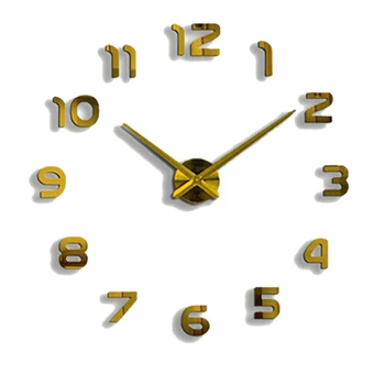 Naujas Šviesos Sieniniai Laikrodžiai Didelis Laikrodis žiūrėti Horloge 