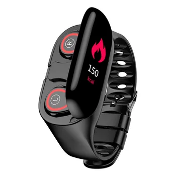 Naujausias M1 Smart Watch Širdies ritmo Monitorius 