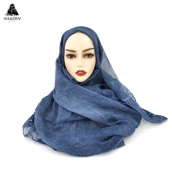 NAUJŲ gėlių siuvinėjimo nėrinių perlai šalikas hijab paprasto šalikai ir skara minkštas moterų mados musulmonų šalikas islamo hijabs karšto pardavimo