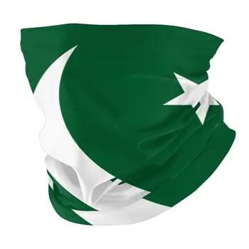 Pakistano Vėliavos Veidą Skara Su 2 Vnt Filtras universalią Skarą lankelis jojimo kaukė