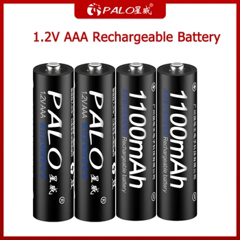 PALO 1.2 V AAA tipo Akumuliatorius, Skirtas Nuotolinio Valdymo Žaislas, Laikrodis, Šviesos, Aplinkos Apsaugos AAA NI-MH Bateries