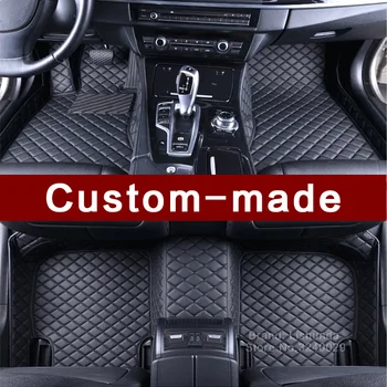 Pasirinktinis tilptų automobilių kilimėliai Audi A6 S6 RS6 C5 C6 C7 sedanas Allroad Avant 3D automobilių optikos visi oro prabangūs kilimai kilimėliai įdėklai