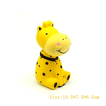 Plonas Antistress Gyvūnų Žirafa Susispausti Lėtai Auga Minkštas Kvapus Žaislų Kolekcija Modeliavimas Išspausti Streso Atsarginiais Žaislai, Dovanos