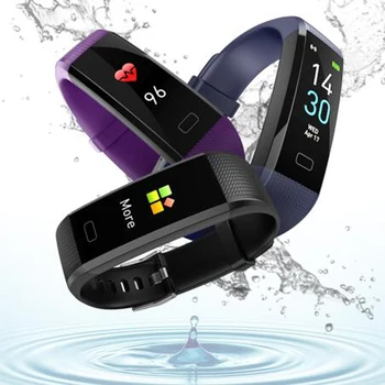 S5 Smart Spalvotas Ekranas Apyrankę Fitness Tracker vandeniui Širdies ritmo Monitorius Veikla, Kraujo Spaudimo Matavimo Smart Grupė