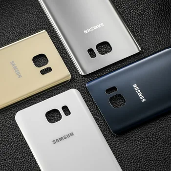 Samsung Originalus galinis Dangtelis Skirtas Samsung Galaxy Note, 5 SM-N9208 N9208 N9200 N920t N920c Note5 Galiniai Būsto Apsaugos Galinį Dangtelį