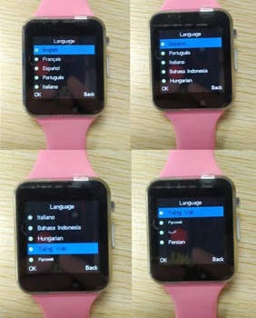 Sporto Smart Watch Moterų Bluetooth Sync Pranešėjas Paramos SIM TF Ryšiai 