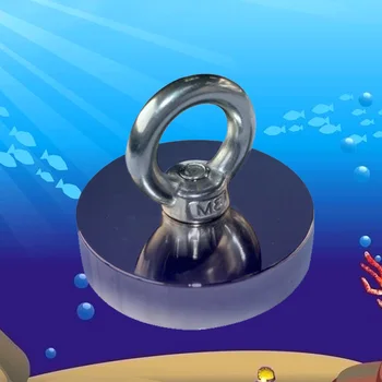 Super Stiprus Magnetas Utilizavimo Puodą Žvejybos Kablys Magnetai Giliai Jūros turėtojas puodą Magnetai Imanes Stipriausia Nuolatinis Galingų Magnetinių