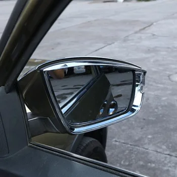 Tonlinker Padengti Lipdukai SKODA KODIAQ 2017-18 Automobilių Stiliaus 2 VNT ABS Šildomi galinio vaizdo veidrodėlis, lietaus antakių Padengti Lipdukai