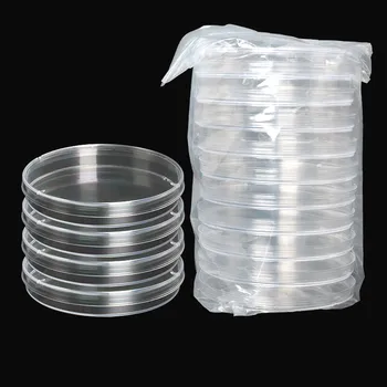 Vienkartiniai Plastikiniai Petri Lėkštelę 150 mm, Kultūros Indą Su Dangčiu Už LB Plokštė Mielių Runner Sterilizacija Aukštis 16 mm 10/PK