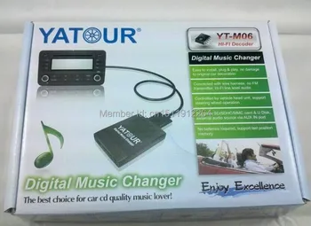 Yatour YTM06 naujas Ford Focus, Mondeo Mk3 Galaxy Tourneo quadlock Fakra 12 pin 6000CD 6006CDC 5000C Automobilio audio MP3 grotuvas