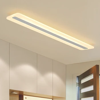 Šiuolaikinių LED lubų šviesos Stačiakampio formos Akrilo Lubų lempos, šviestuvas, miegamojo kambarį Plafond lempos Namo Apšvietimas