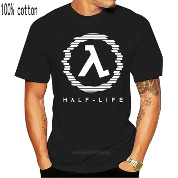 Žaidimas Half Life Mens Spausdinti marškinėliai Medvilnės