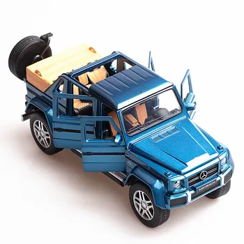 1:32 SUV Automobilio Modelį Diecast Žaislinės Transporto priemonės Su Garso Lengvojo Lydinio Automobilių Vaikas Žaislų Kolekcija Vaikams Dovana Automobilio Off Road VISUREIGIS