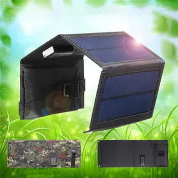 10W lauko saulės skydelis Sunpower lankstymo skydelis 5v pagalbos įkroviklis ravelio kempingas įkrovimo valdyba