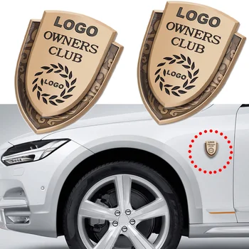 2-40 ak Automobilio Sparnas Langą SAVININKŲ KLUBO Ženklelis Logo Lipduką 