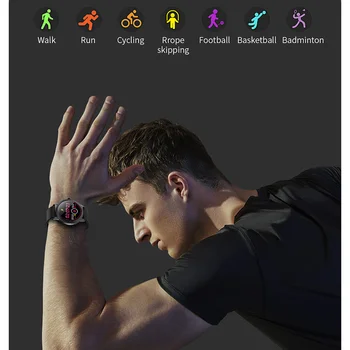 2020New Mados Smart Watch Moterų jutiklinių IP67 atsparus Vandeniui Širdies ritmo Monitorius Sport Fitness Tracker Smartwatch 